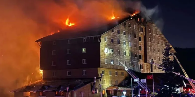 Kartalkaya Otel Yangınında Cezalar Belli Oldu!