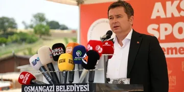 Aksungur Spor Tesisi için ilk harç döküldü