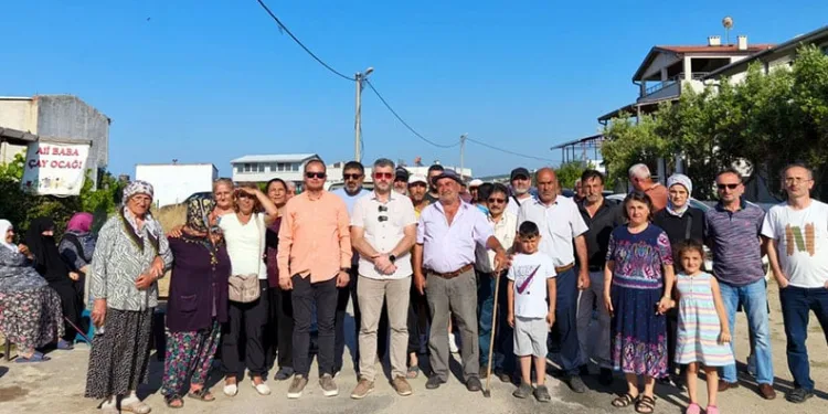 Mudanya’da imar yasasına takılanlar seslerini duyurmak istiyor
