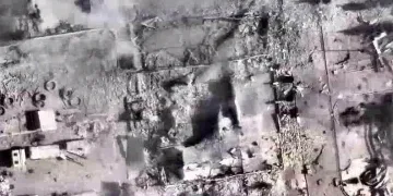 İsrail ordusu, hedef aldığı İsfahan nükleer tesisinin görüntüsünü paylaştı