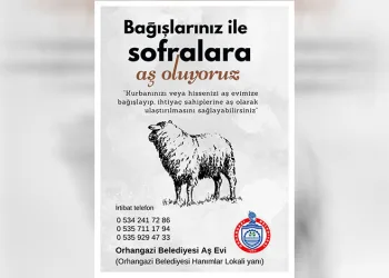 Orhangazi Belediyesi’nden anlamlı çağrı