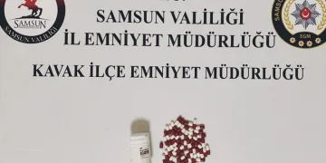 Durdurulan araçtan uyuşturucu hap çıktı