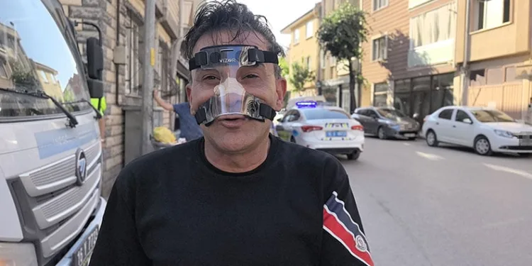 Polisten 10 kez kask cezası yedi