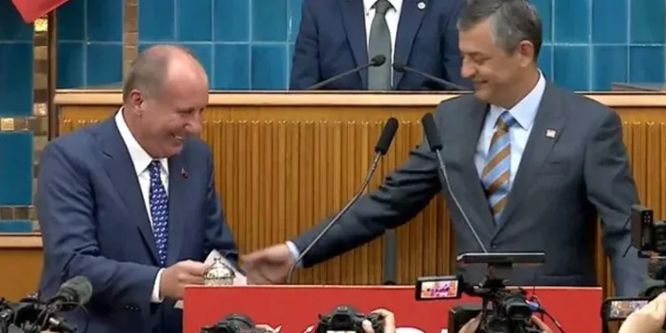 Muharrem İnce CHP’ye döndü