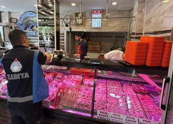 Zabıtadan kasap ve sakatatçılara denetim