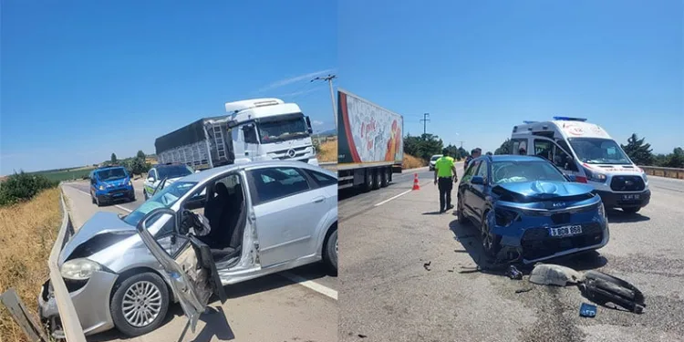 Bursa’da dikkatsizlik kazaya sebep oldu: 5 yaralı