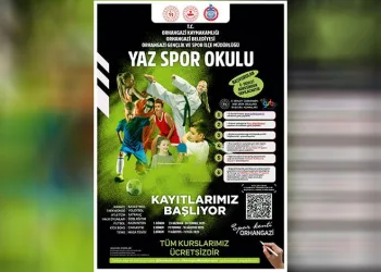 Orhangazi’de Yaz Spor Okulu açılıyor