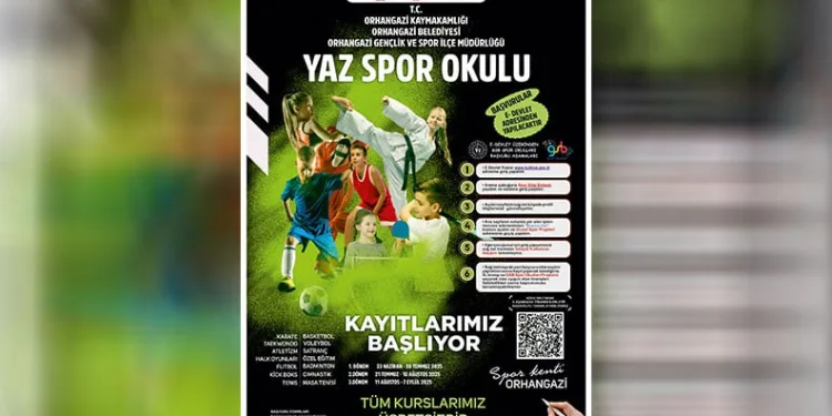 Orhangazi’de Yaz Spor Okulu açılıyor