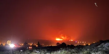 Göksu Deltası’nda sazlık alanda yangın
