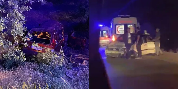 Isparta’da otomobiller çarpıştı: 2’si ağır toplam 7 kişi yaralandı