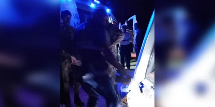 Kontrolden çıkan motosiklet devrildi: 1 ölü, 1 yaralı