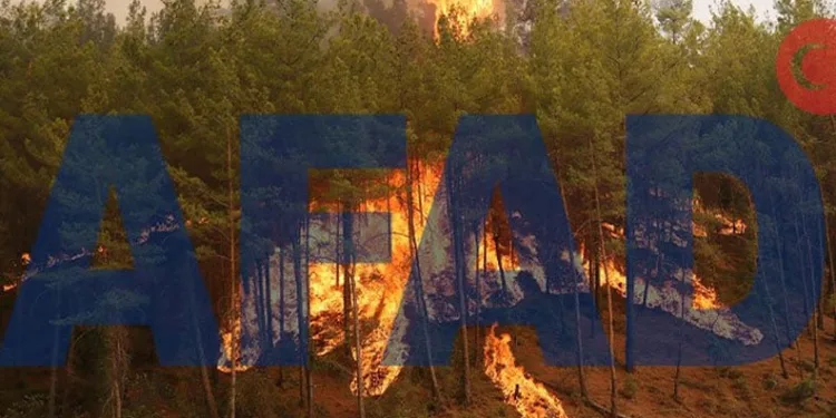 AFAD’dan yangından etkilenenlere yardım