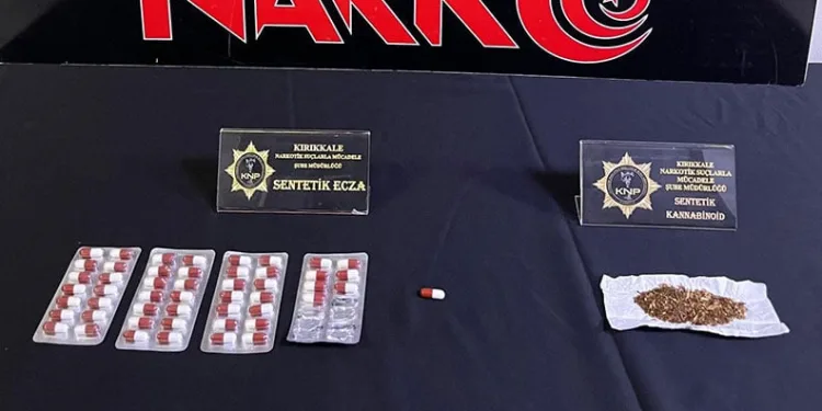 Kırıkkale’de bir haftada uyuşturucudan 3 şüpheli tutuklandı