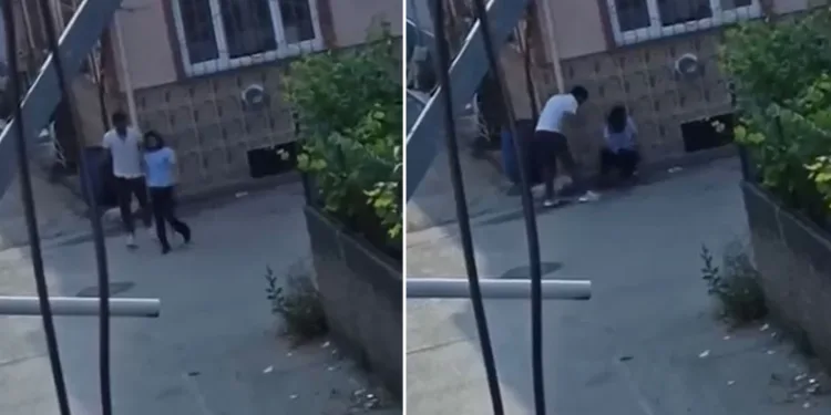 Bursa’da tartıştığı kadını yol ortasında sürükleyip, zorla götürdü