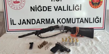 Niğde’de ruhsatsız silah operasyonu