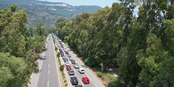 Marmaris-Gökova yolunda 7 kilometrelik araç kuyruğu