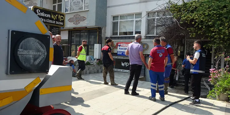 Sel temizleme çalışmalarında gaz zehirlenmesi