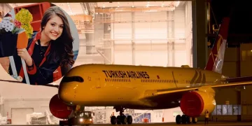 THY Aybüke öğretmeni unutmadı