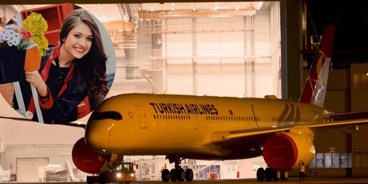 THY Aybüke öğretmeni unutmadı