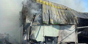 Adana’da geri dönüşüm fabrikasındaki yangın kontrol altına alındı
