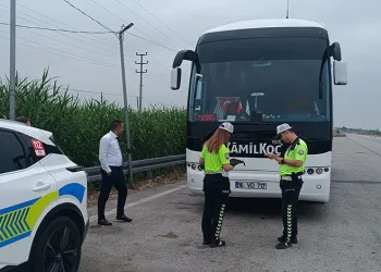 Bursa’da yolcu otobüslerine sıkı denetim