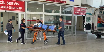 Elektrik akımına kapılan işçi yaralandı