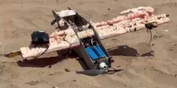 Şile denizinde kamikaze dronuna benzer cisim bulundu