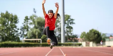 Milli atlet Esmanur Birdel’in hedefi EYOF’ta altın madalya