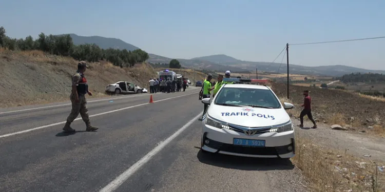 Kilis-Hatay yolunda çift taraflı kaza