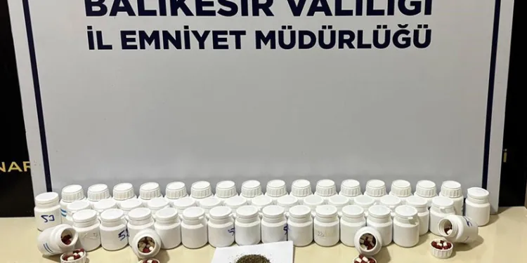 Bandırma’da uyuşturucu operasyonu