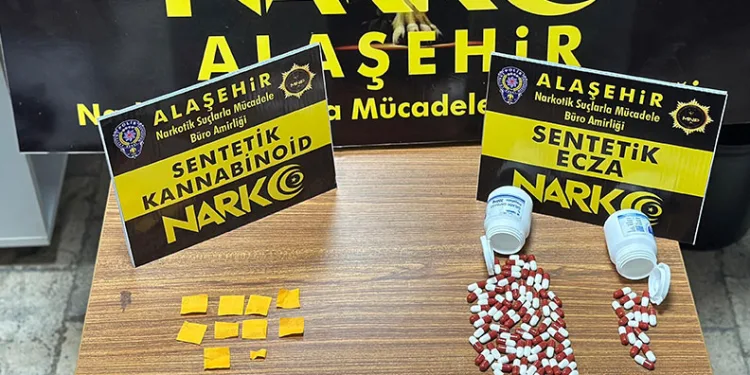 Alaşehir’de zehir taciri tutuklandı