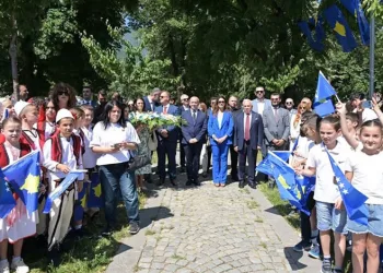 Şadi Özdemir Peja’nın Kurtuluş Günü törenlerine katıldı
