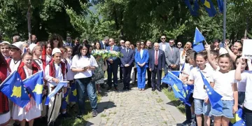 Şadi Özdemir Peja’nın Kurtuluş Günü törenlerine katıldı