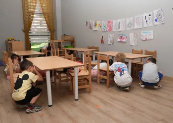 Minik öğrenciler afet tatbikatıyla bilinçlendi