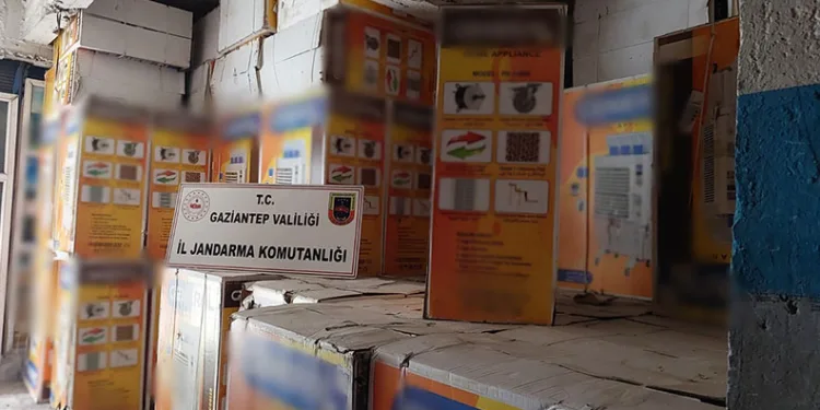 Gaziantep’te 3 milyonluk gümrük kaçağı malzeme ele geçirildi