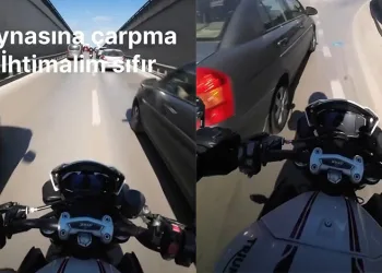 “Aynamı kırdın” dedi, kamera kaydı çıkınca kaçtı