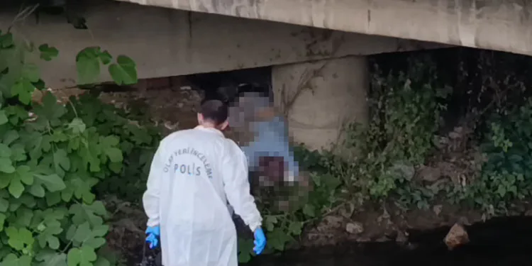 Bursa’da bir kişi dere yatağında ölü bulundu