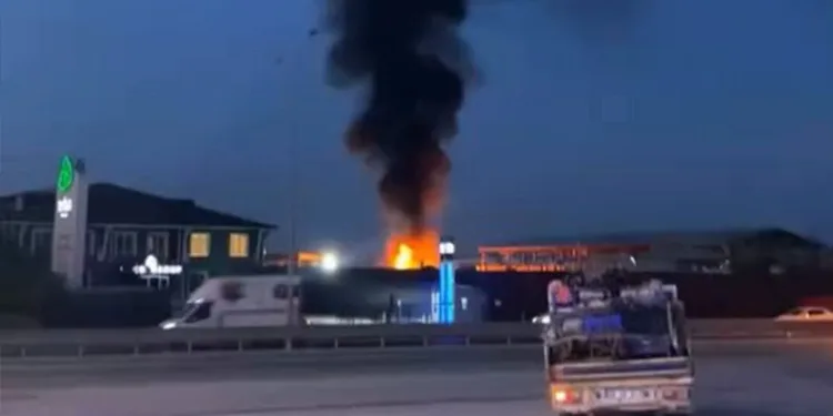 Bursa’da geri dönüşüm tesisinde yangın
