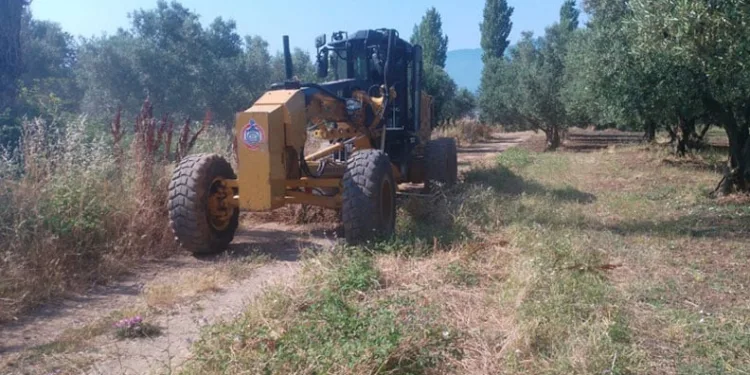 Orhangazi’de arazi yolları yenileniyor