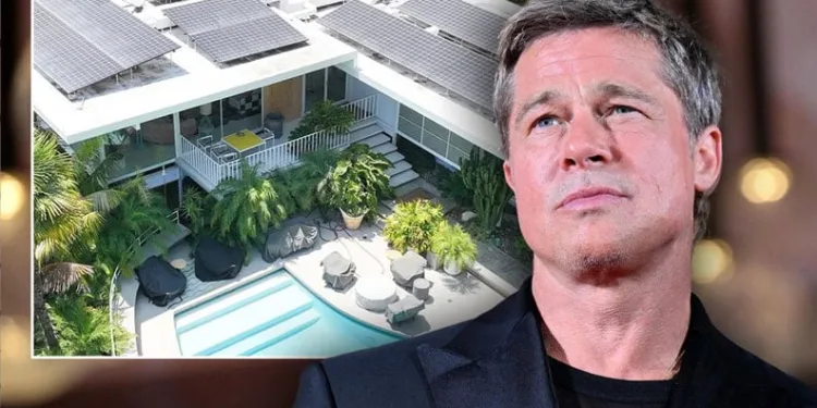 “Brad Pitt’in evi soyuldu”