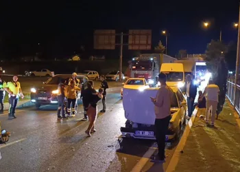 Bursa’da zincirleme kaza: 2’si çocuk 4 yaralı