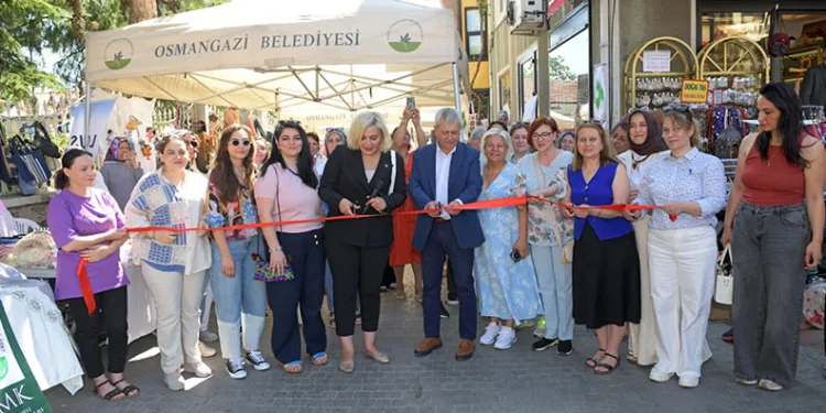 Osmangazi Belediyesi’nden üreten kadınlara destek