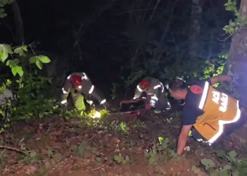 Bursa’da kontrolden çıkan araç uçuruma yuvarlandı: 3 yaralı