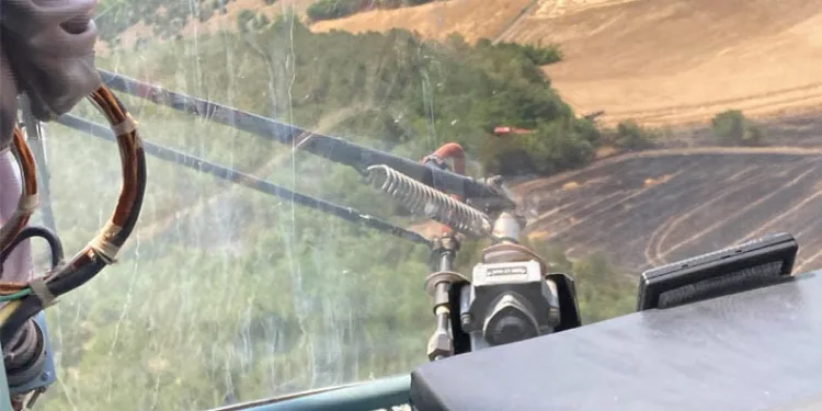 Yenişehir Orhaniye’de Tarla Yangını Kontrol Altına Alındı