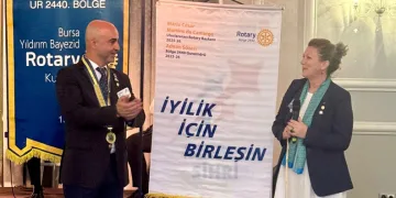 Yıldırım Bayezid Rotary’de devir teslim heyecanı