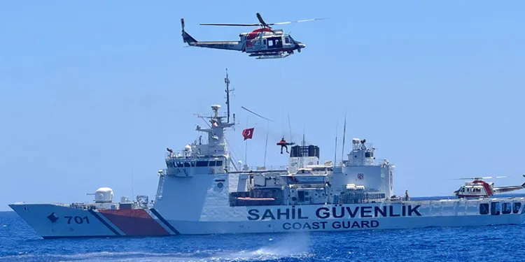 Şehit Teğmen Caner Gönyeli Tatbikatı deniz safhasının ardından sona erdi