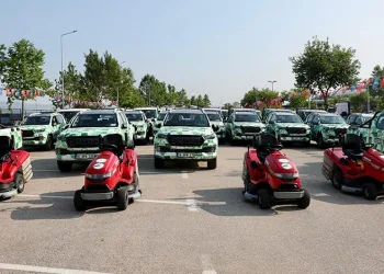 Büyükşehir, Tarım Peyzaj A.Ş. filosunu güçlendirdi