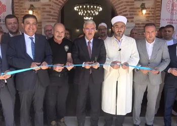 Özlüce Camii yeniden ibadete açıldı