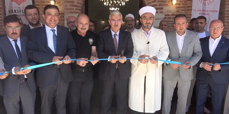 Özlüce Camii yeniden ibadete açıldı