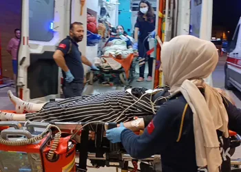 Bursa’da otobüsün çarptığı kadın ağır yaralandı